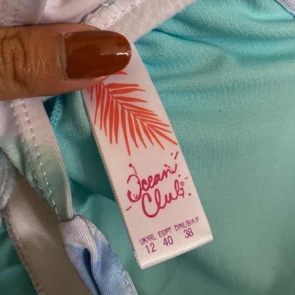 One Piece Halter Bathing Suit - Picture 5 of 5